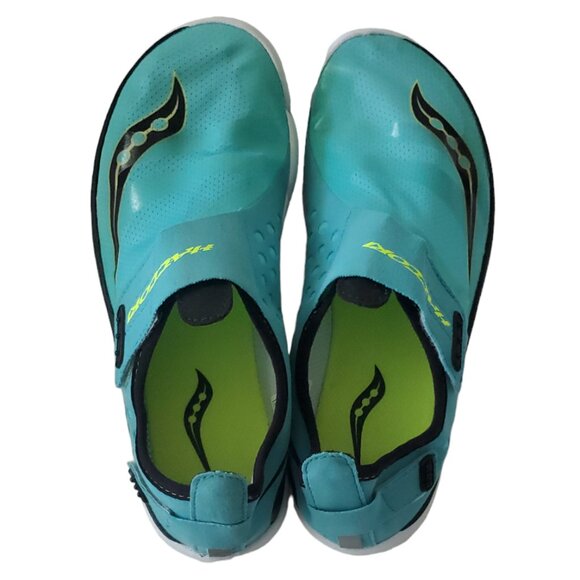 Saucony Hattori Minimalist Running Shoes Womens 9 NWT Turquoise - Picture 6 of 6